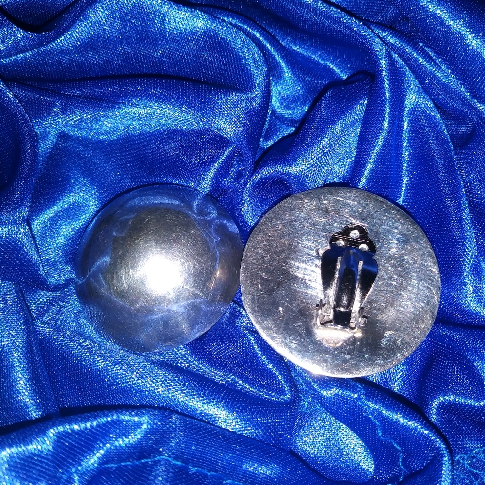 Vintage taxco mexican sterling earrings